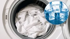 Jak odstranit záhyby bez žehličky pomocí kostky ledu