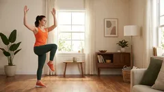 10 jednoduchých cviků místo chůze: kompletní trénink pro začátečníky